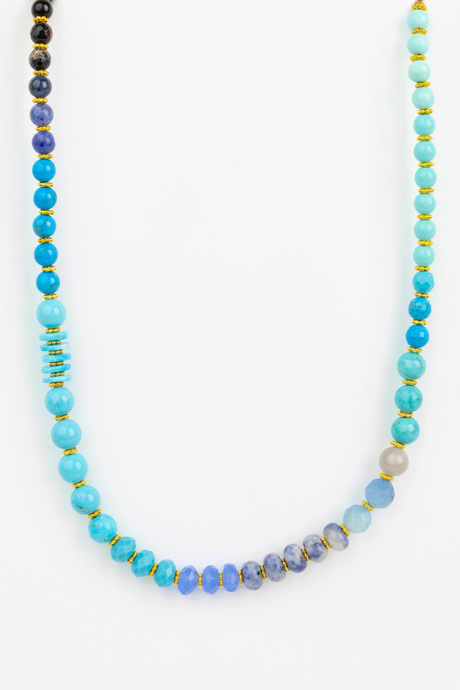 Mixed Bead Adele Necklace