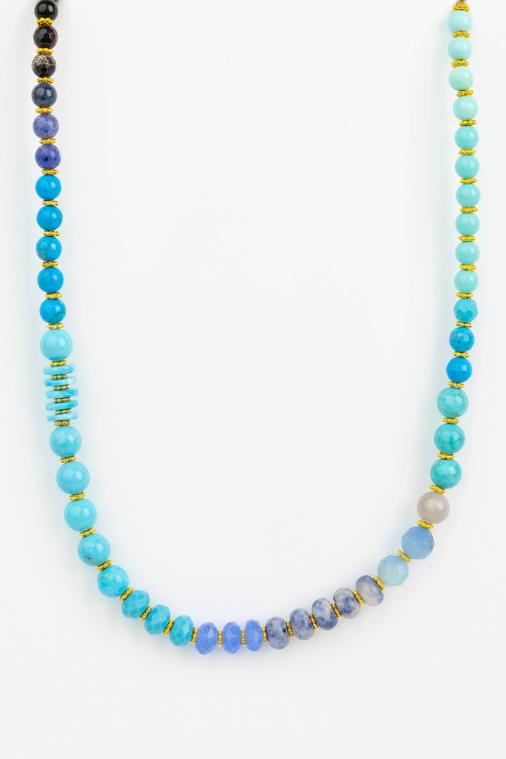Mixed Bead Adele Necklace