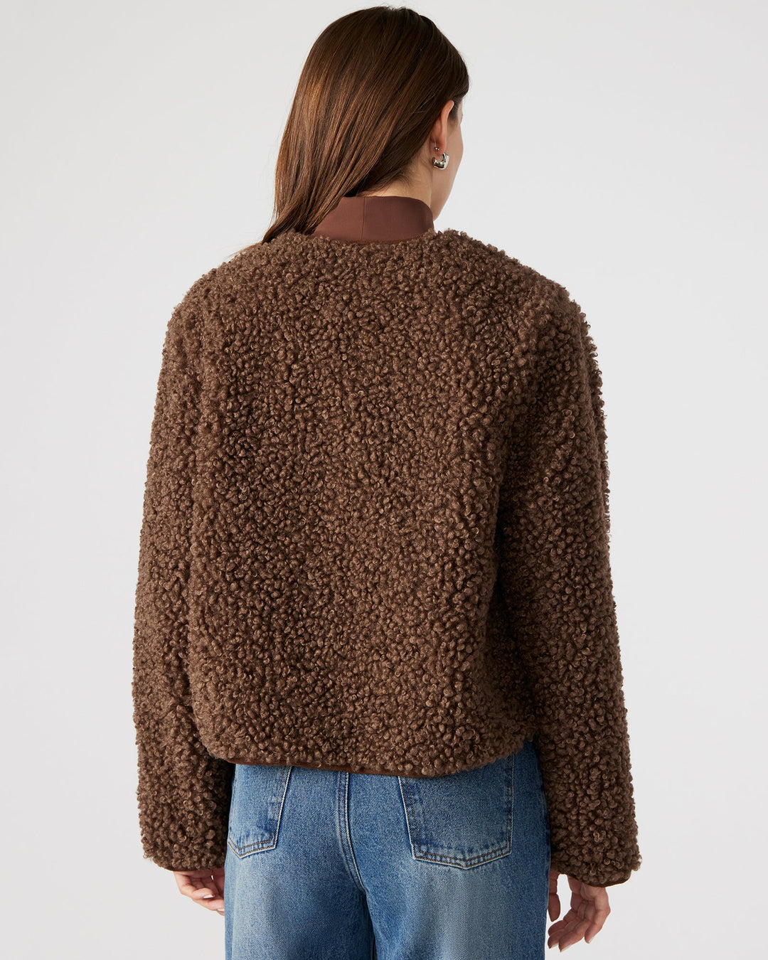 Mocha Teddy Sherpa Jacket