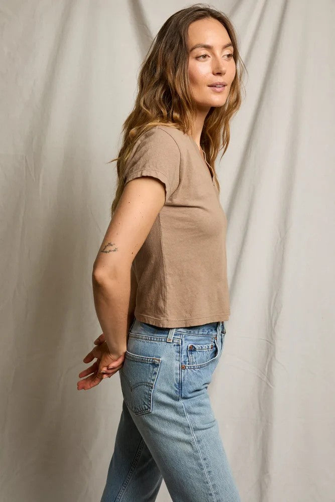 Mocha Alanis Tee