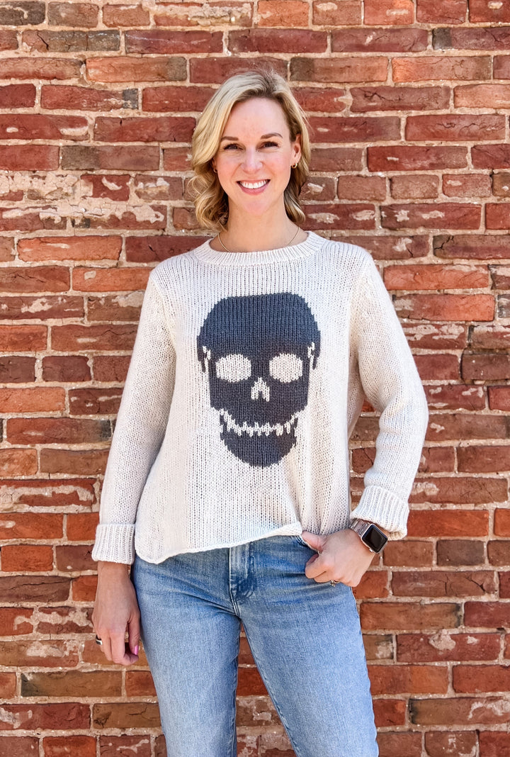 Moon Skull Sweater