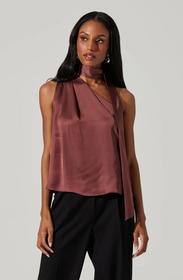 Mulberry One Shoulder Partia Top