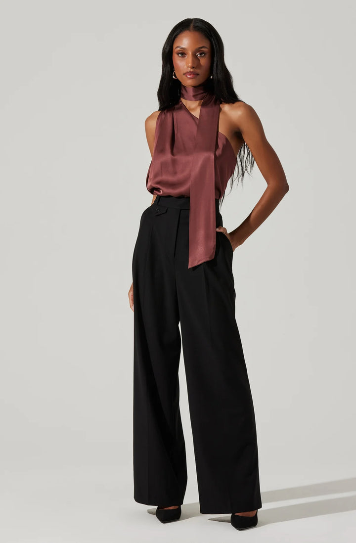 Mulberry One Shoulder Partia Top