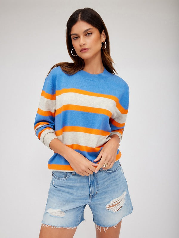 Multi Color Stripe Sweater