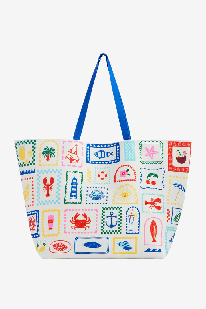Multi Seaside Carryall Tote
