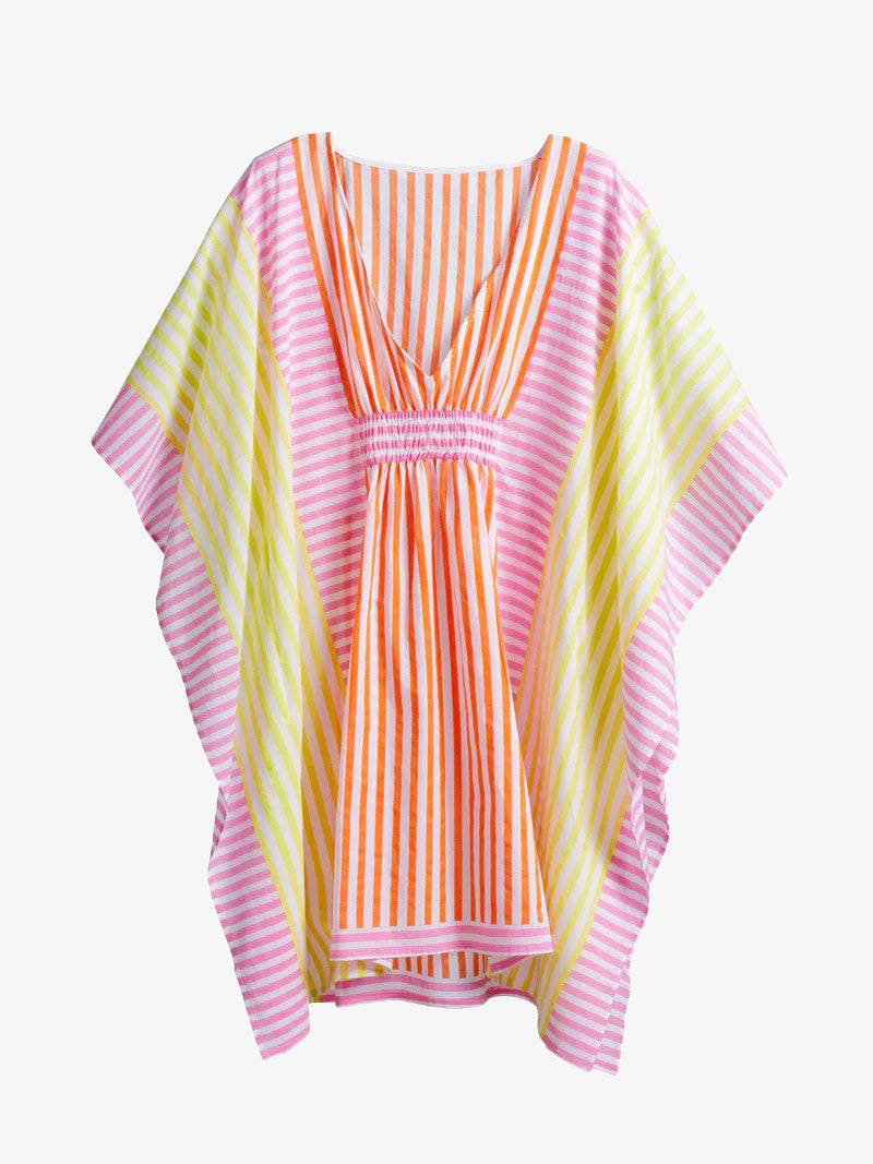 Multi Stripe Kennedy Cover-Up