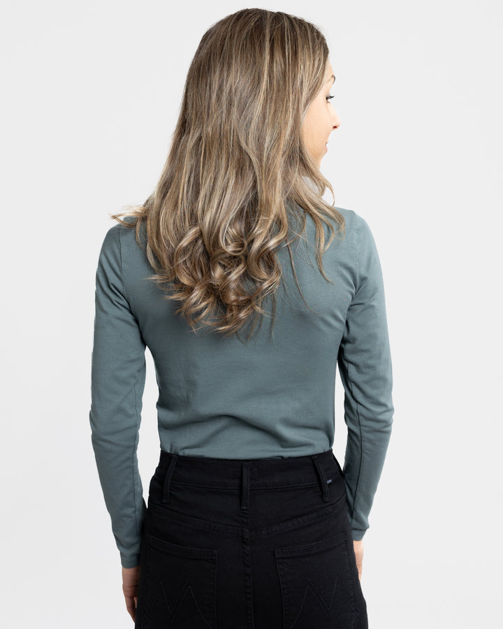 Myrtle Green Long Sleeve Tee