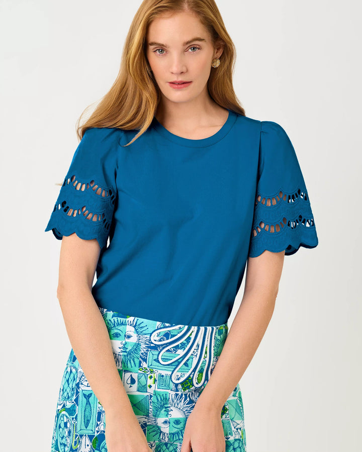 Nassau Blue Sebene Top