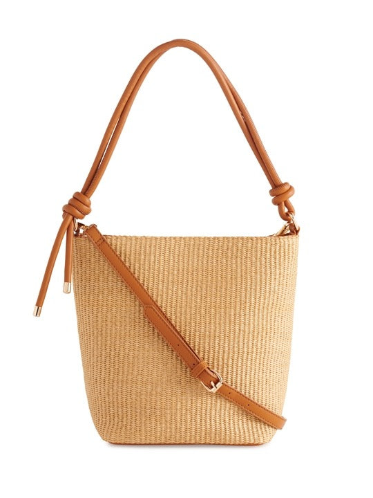 Natural Clara Bucket Bag