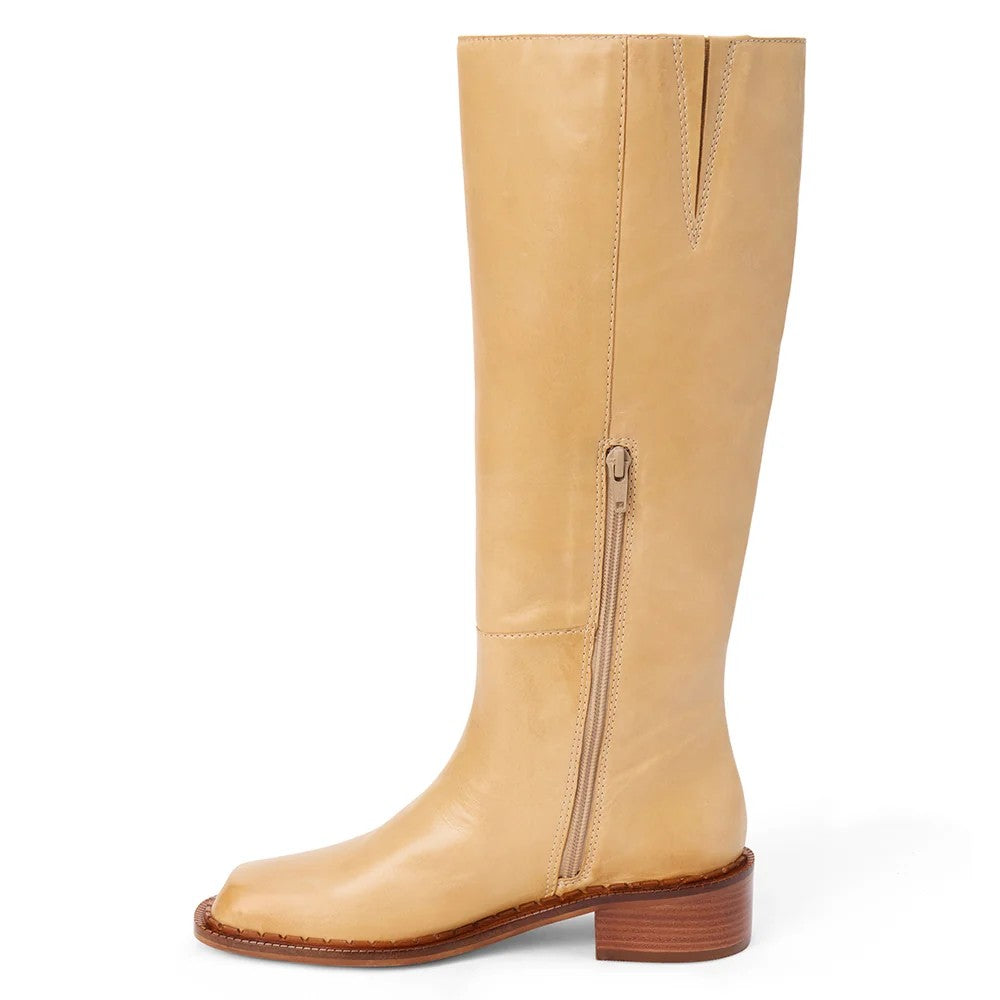 Natural Leather Franklin Boot