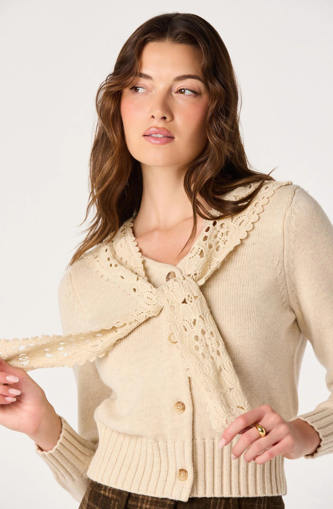 Natural Rosabell Cardigan