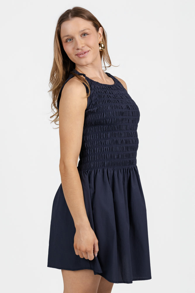 Navy Emilie Mini Dress