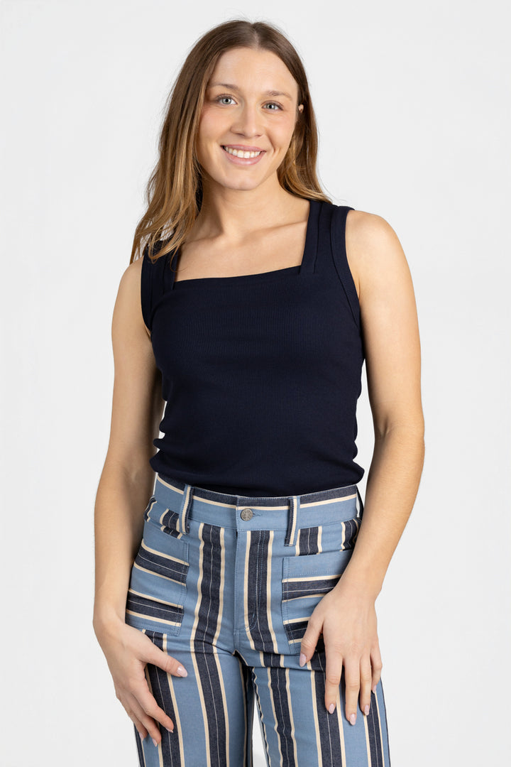 Navy Mindy Tank
