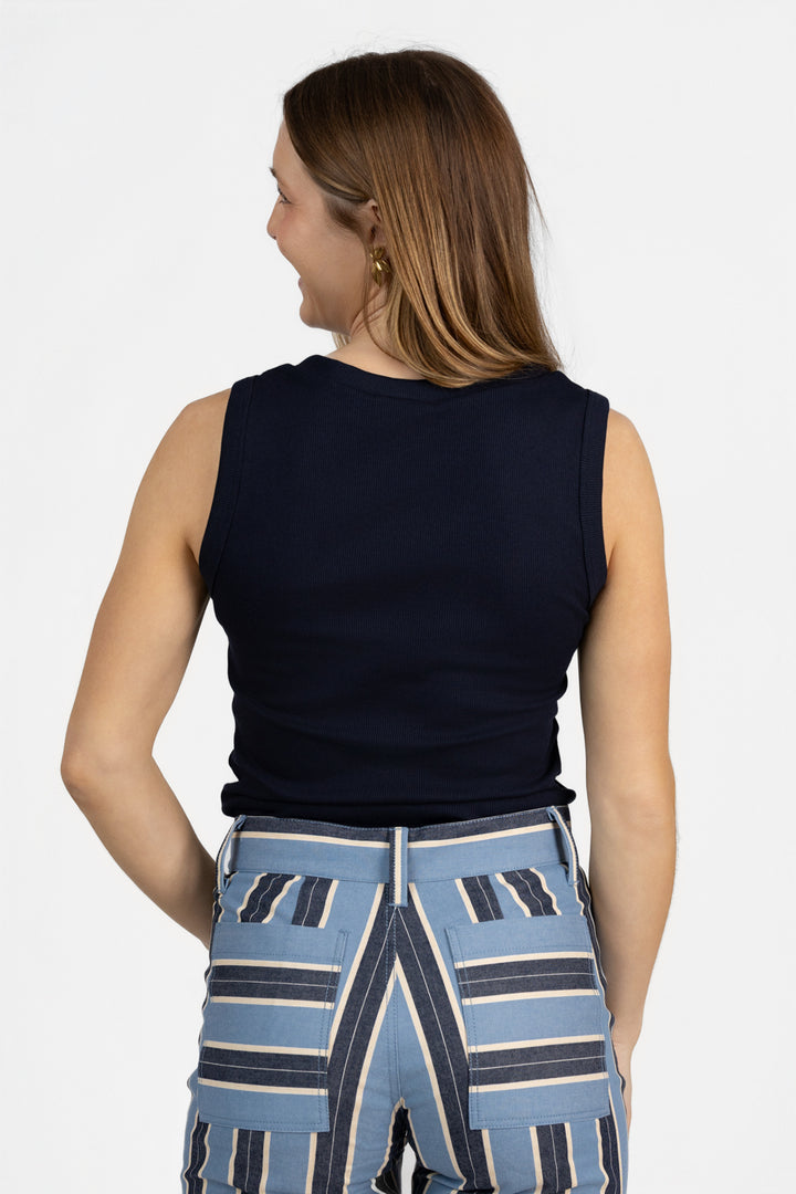Navy Mindy Tank