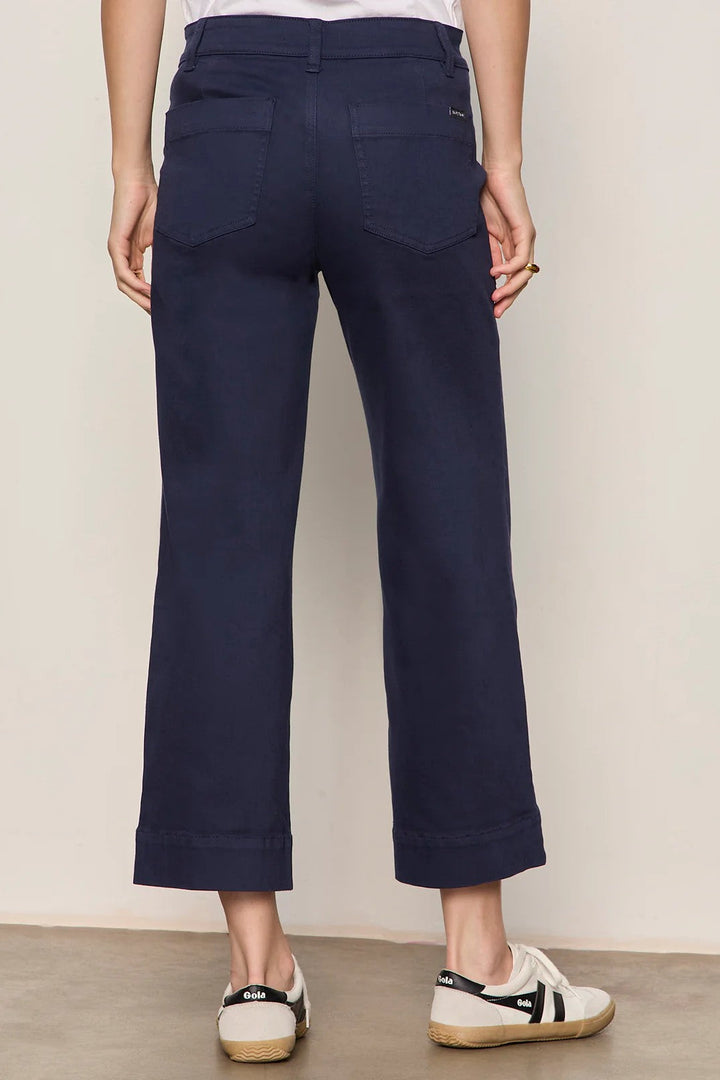 Navy Blue Insider Crop Pant