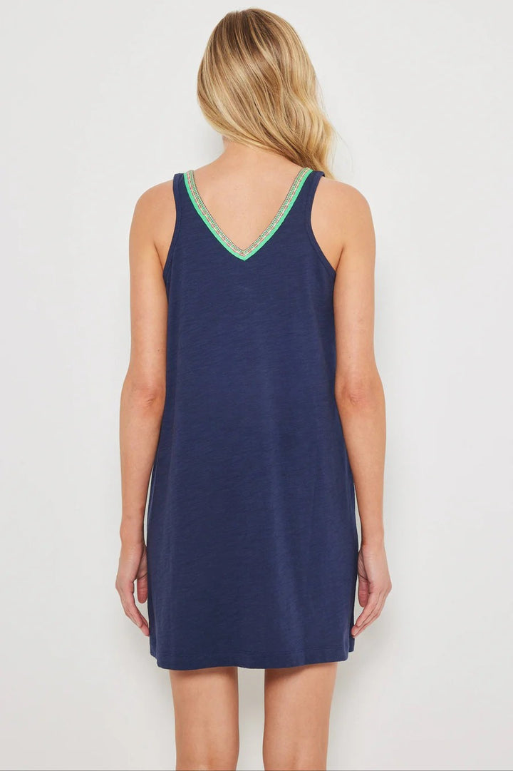 Navy In A Tizzy Tunic Dress