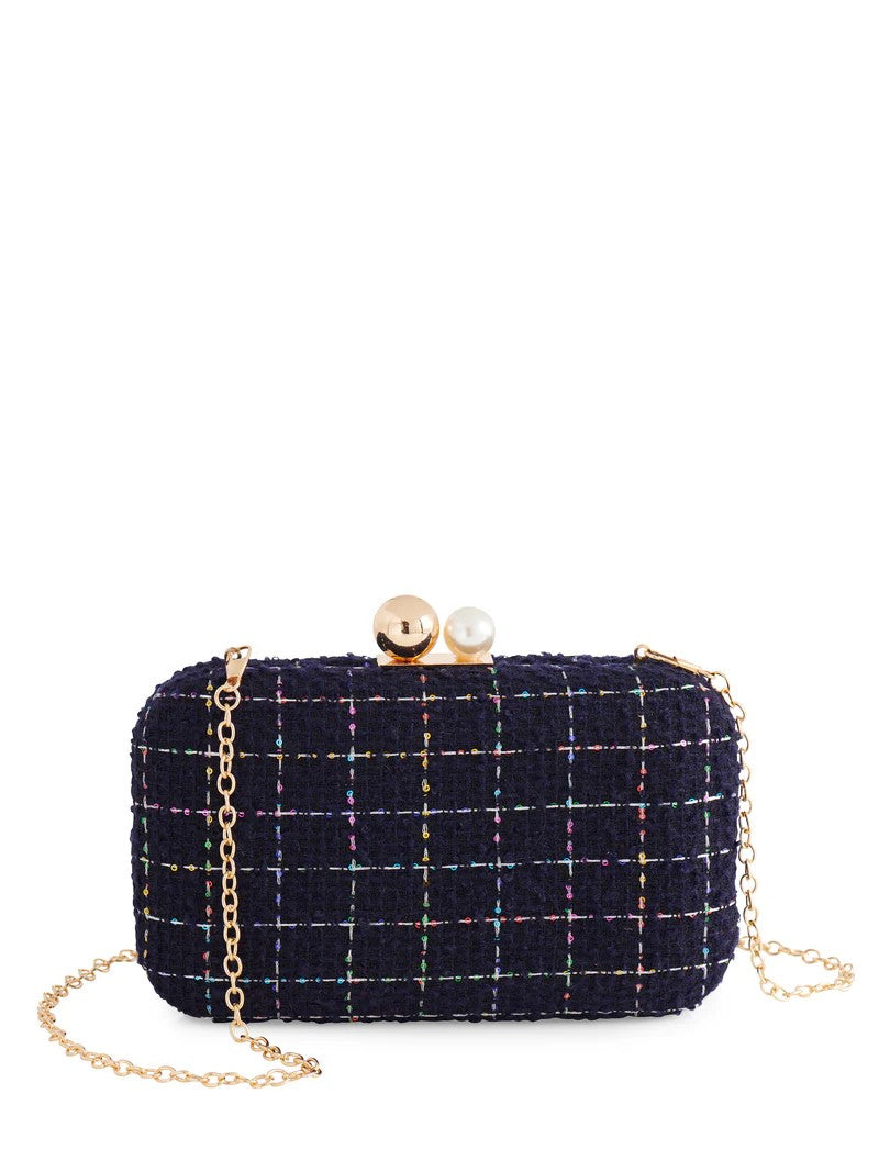 Navy Mabel Mini Bag