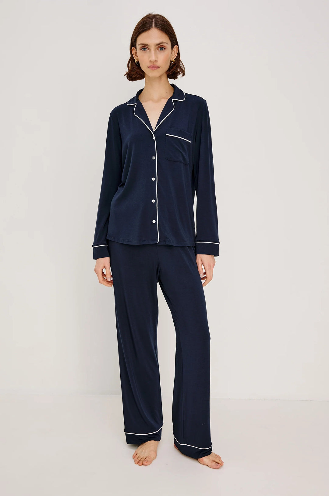 Navy Varra Pajama Set