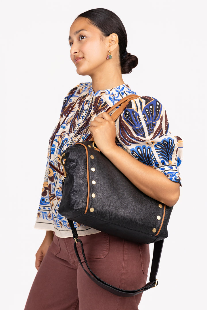 North End Brushed Gold Daniel Large Handbag