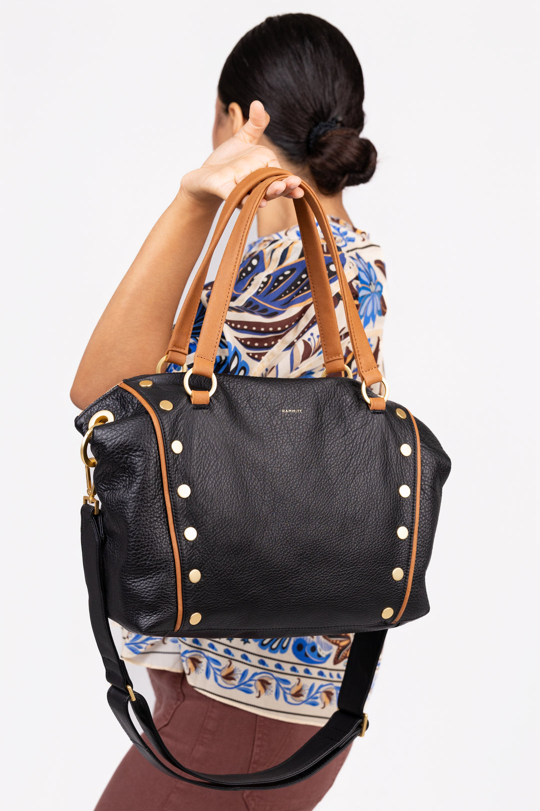 North End Brushed Gold Daniel Large Handbag
