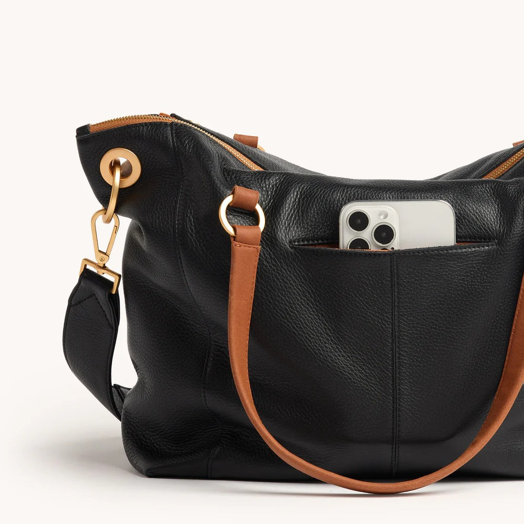 North End Brushed Gold Daniel Large Handbag