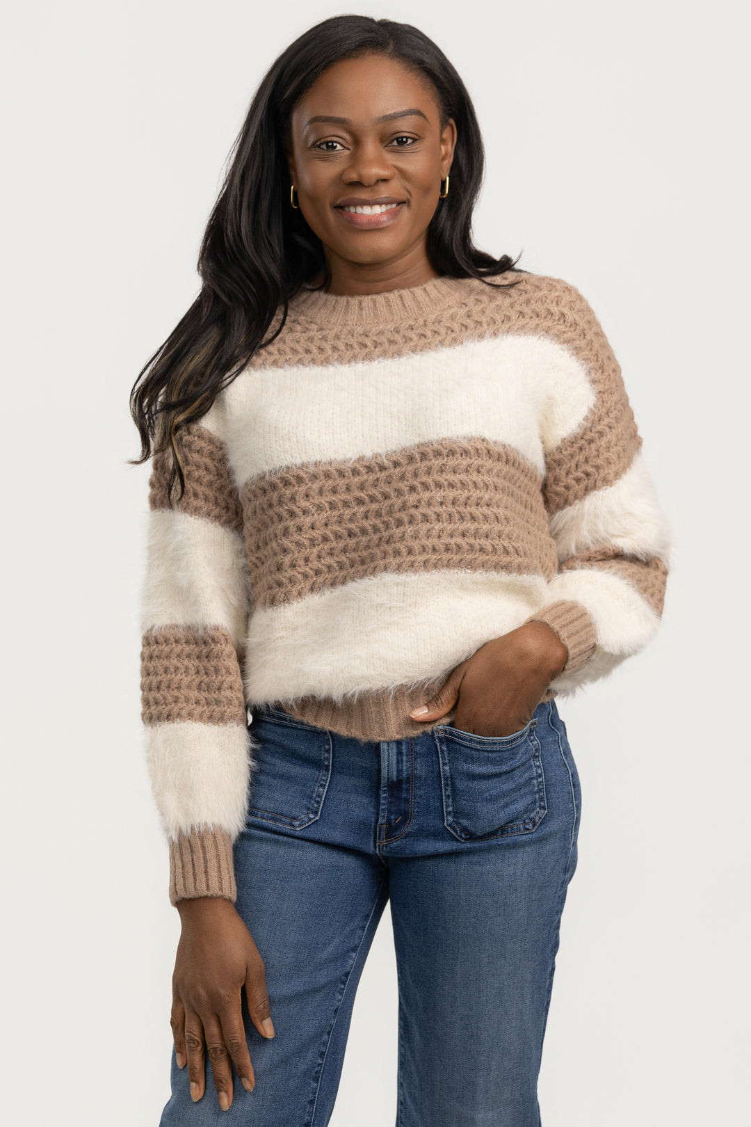 Off White Beige Sweater