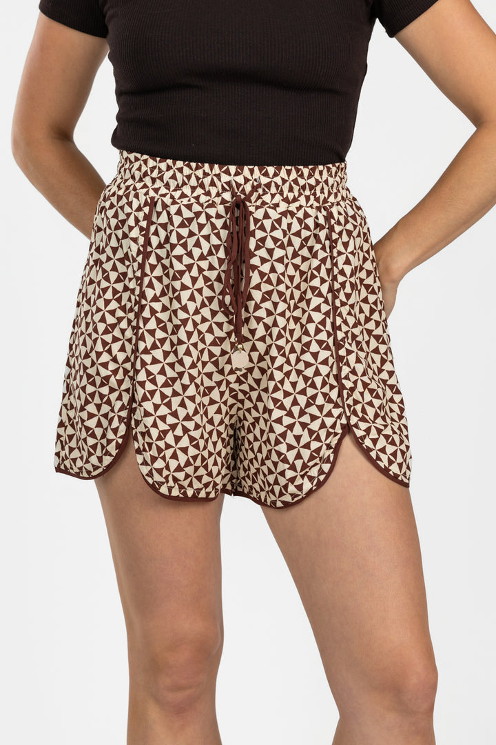 Off White Solar Print Short