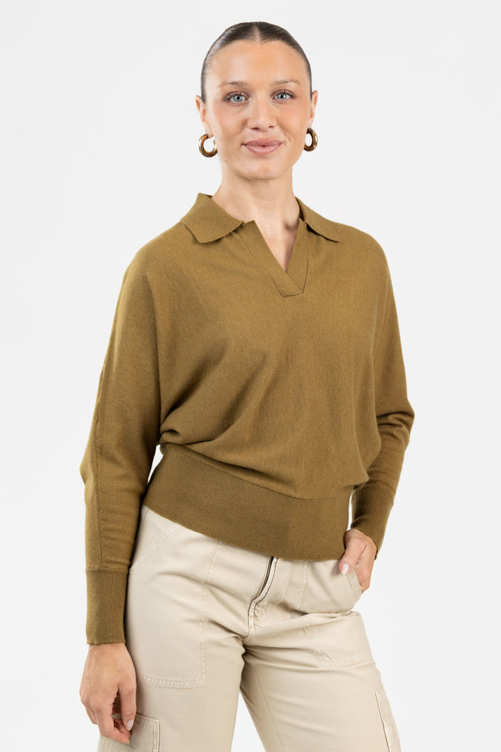 Olive Bath Sweater