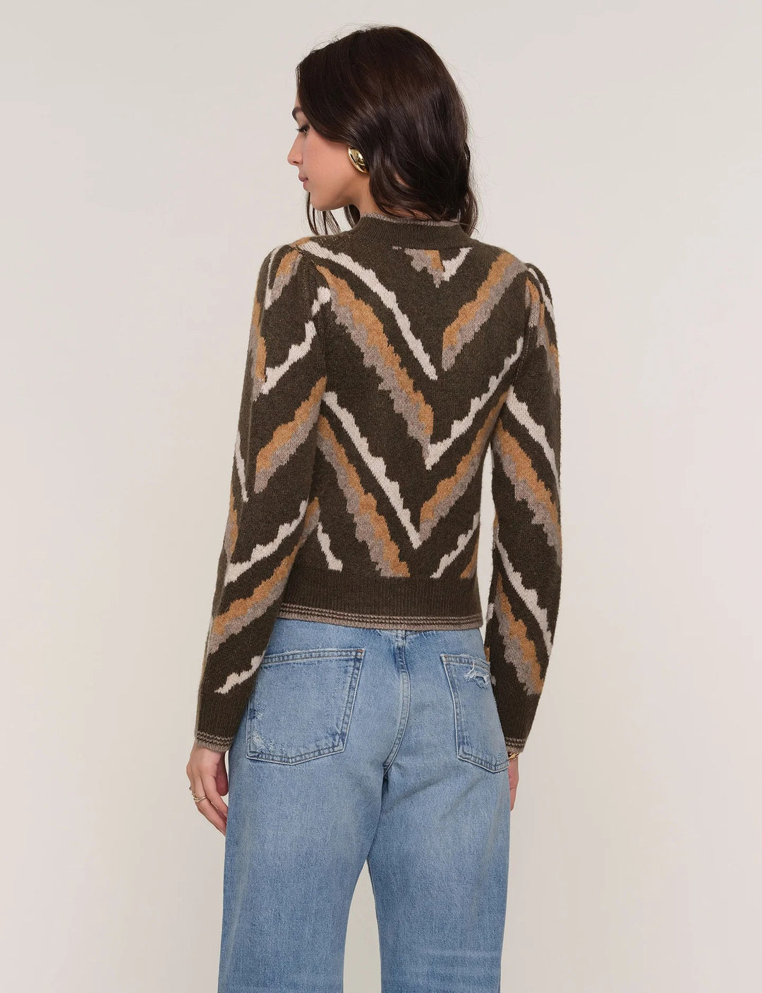 Olive Mélange Paloma Sweater