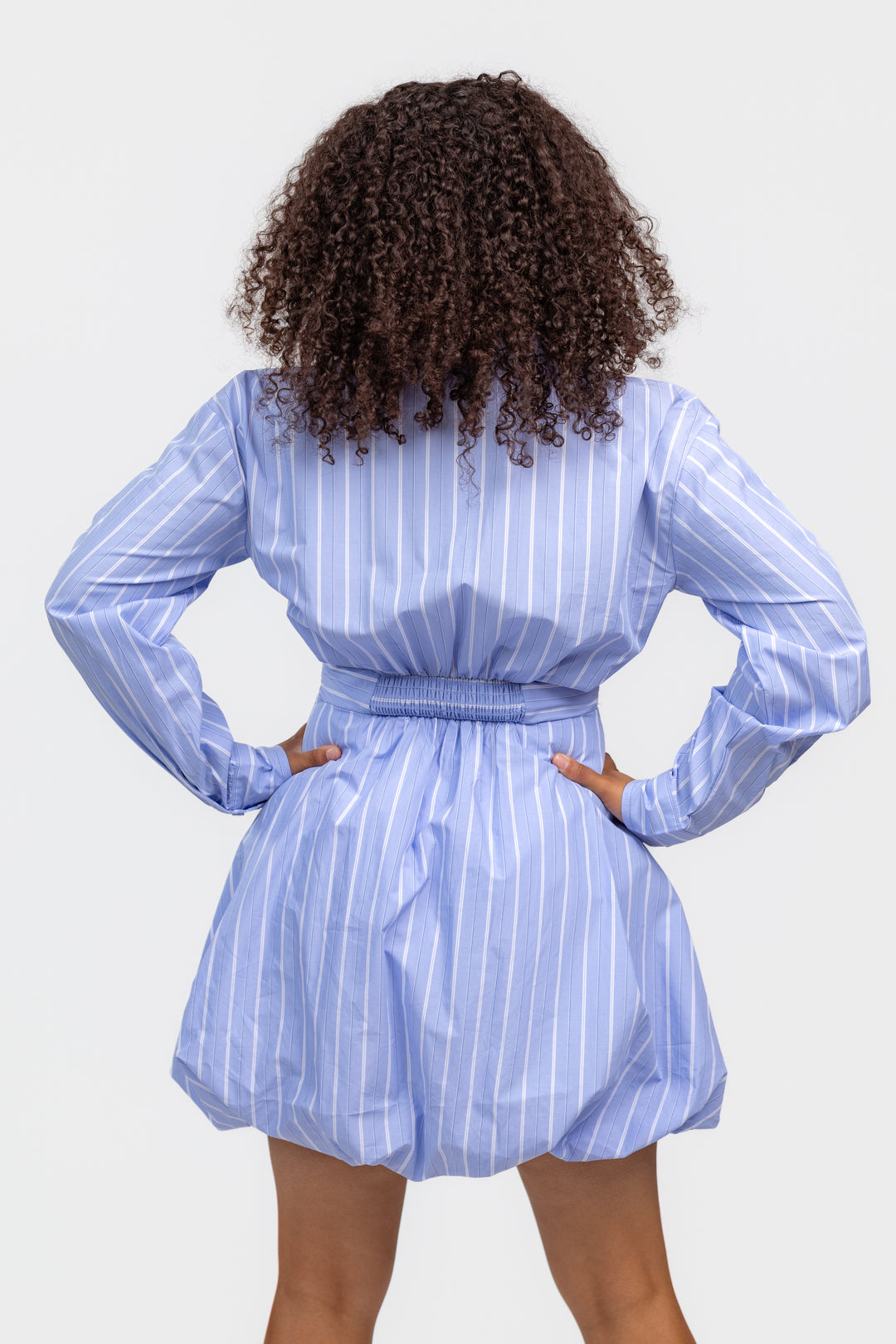 Oxford Blue Stripe Arielle Dress