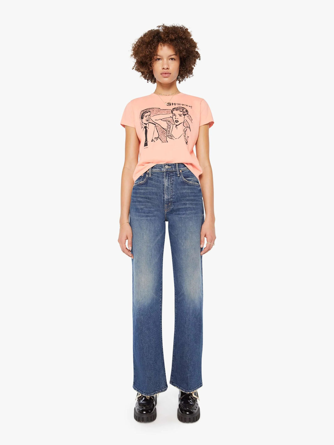 Pale Pink SHHH T-Shirt