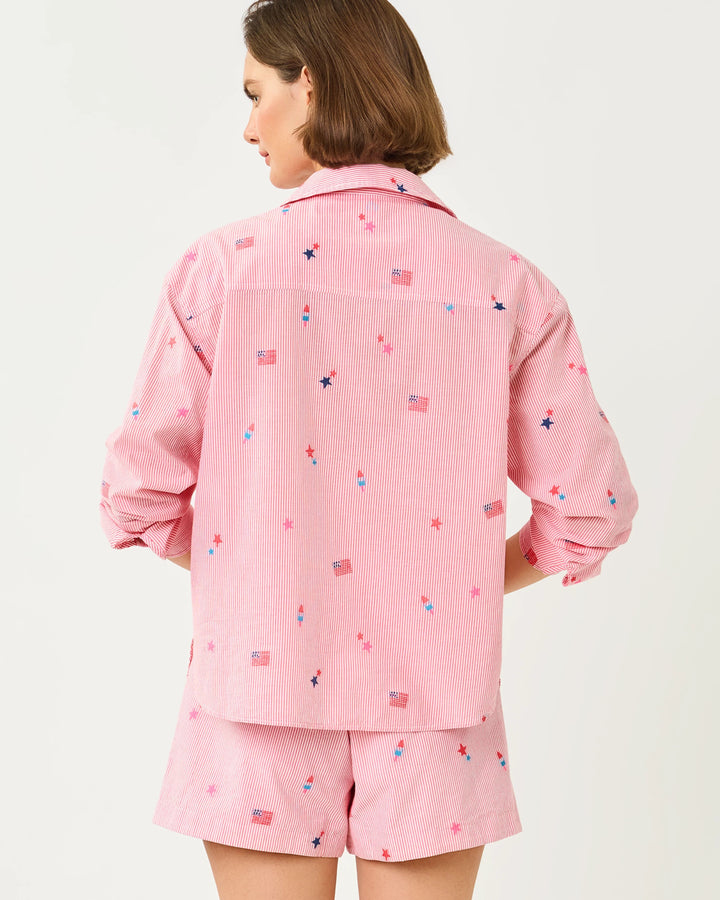 Paradise Punch Celebration Stripe Bondi Shirt