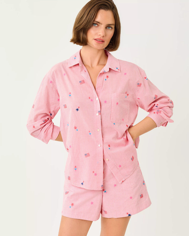 Paradise Punch Celebration Stripe Bondi Shirt