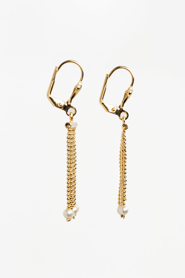 Pearl Dangle Earrings