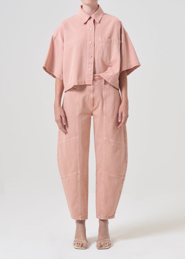 Pink Salt Organic Cotton Rona Box Shirt