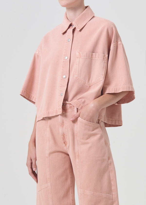 Pink Salt Organic Cotton Rona Box Shirt