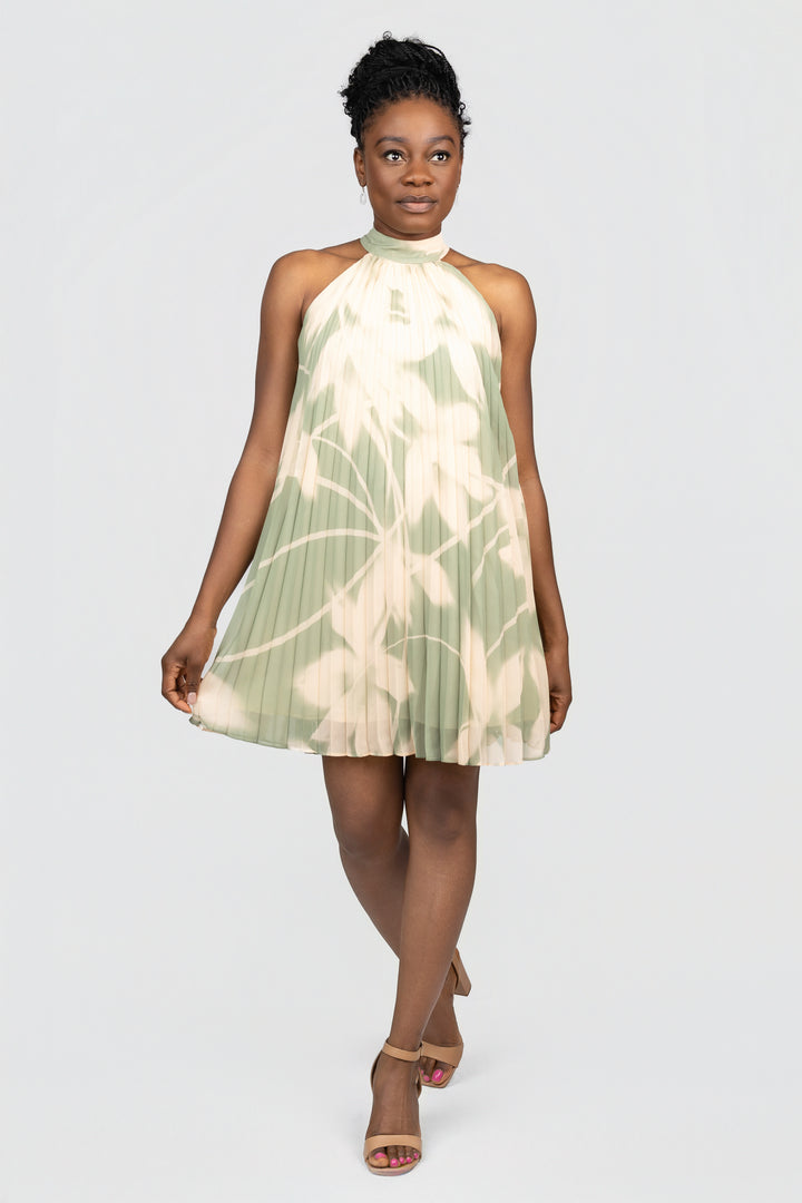 Pleated Odette Dress