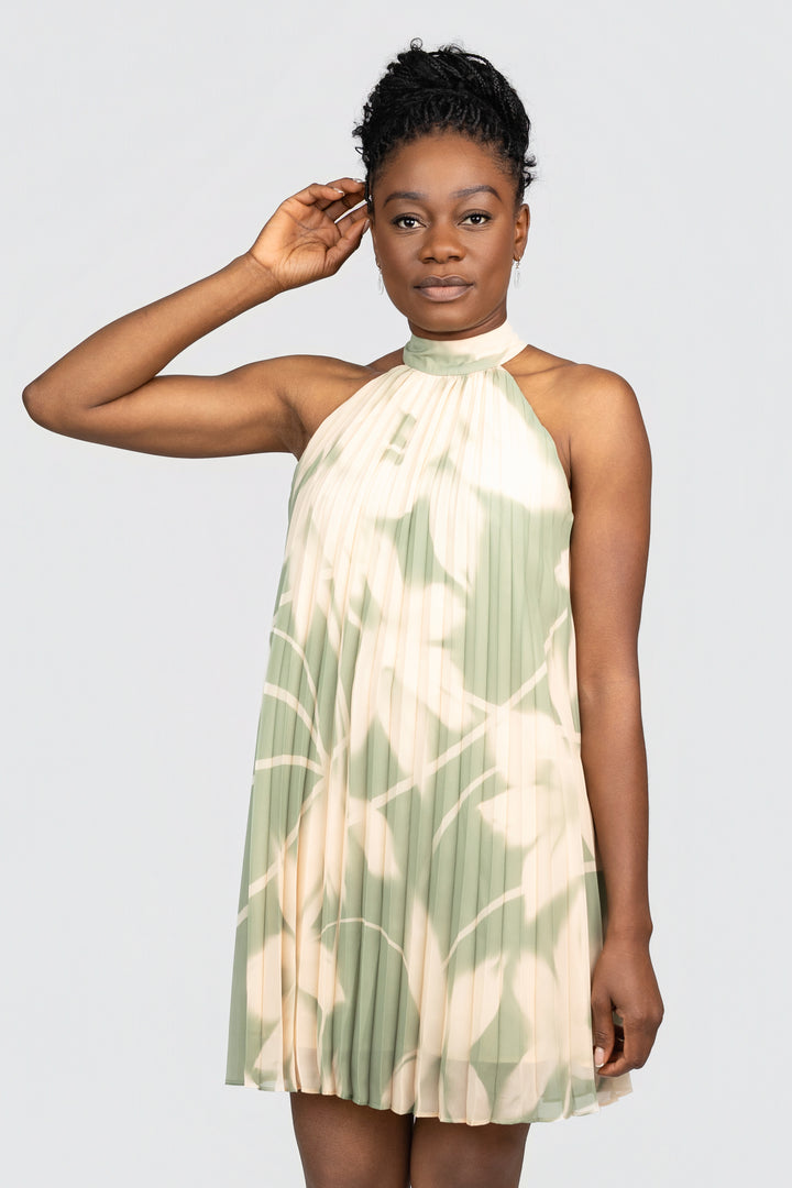 Pleated Odette Dress