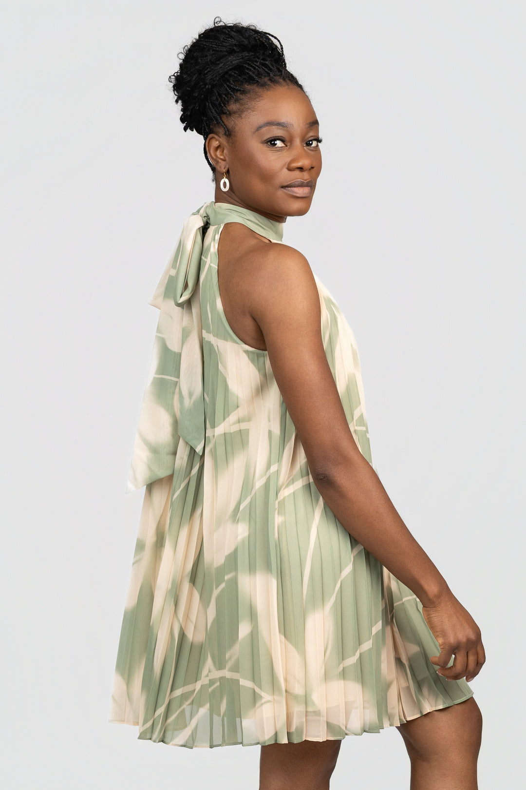 Pleated Odette Dress