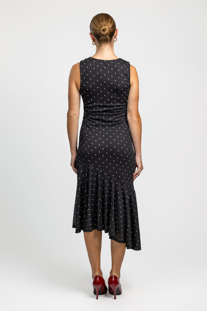 Polka Dots Daija Midi Dress
