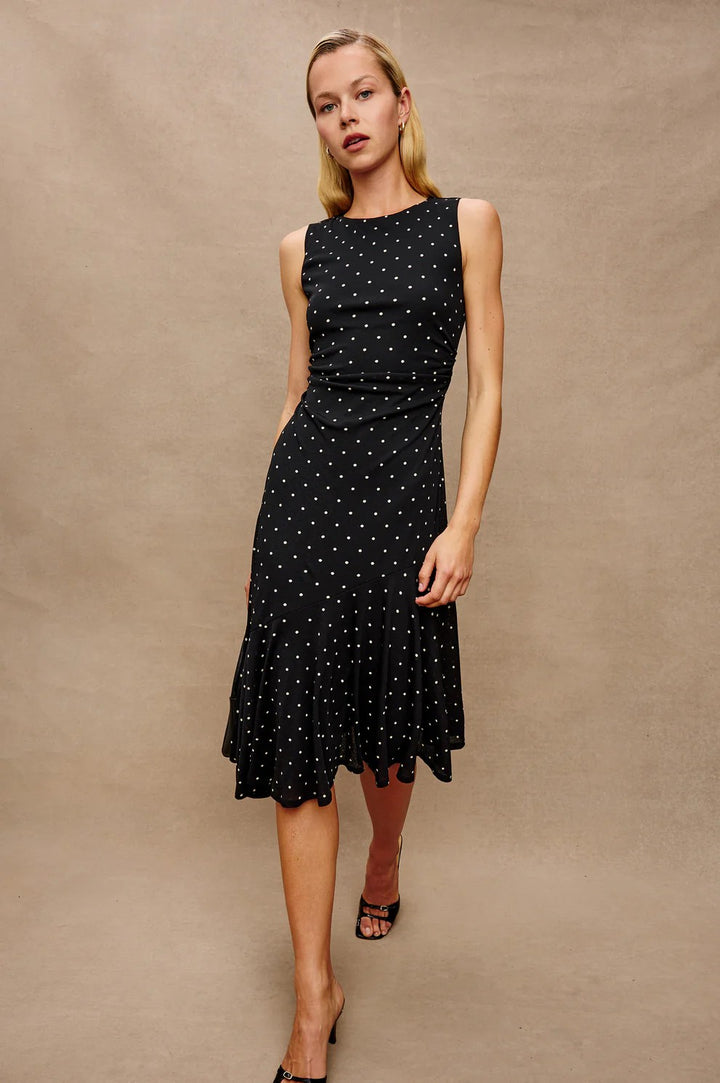 Polka Dots Daija Midi Dress