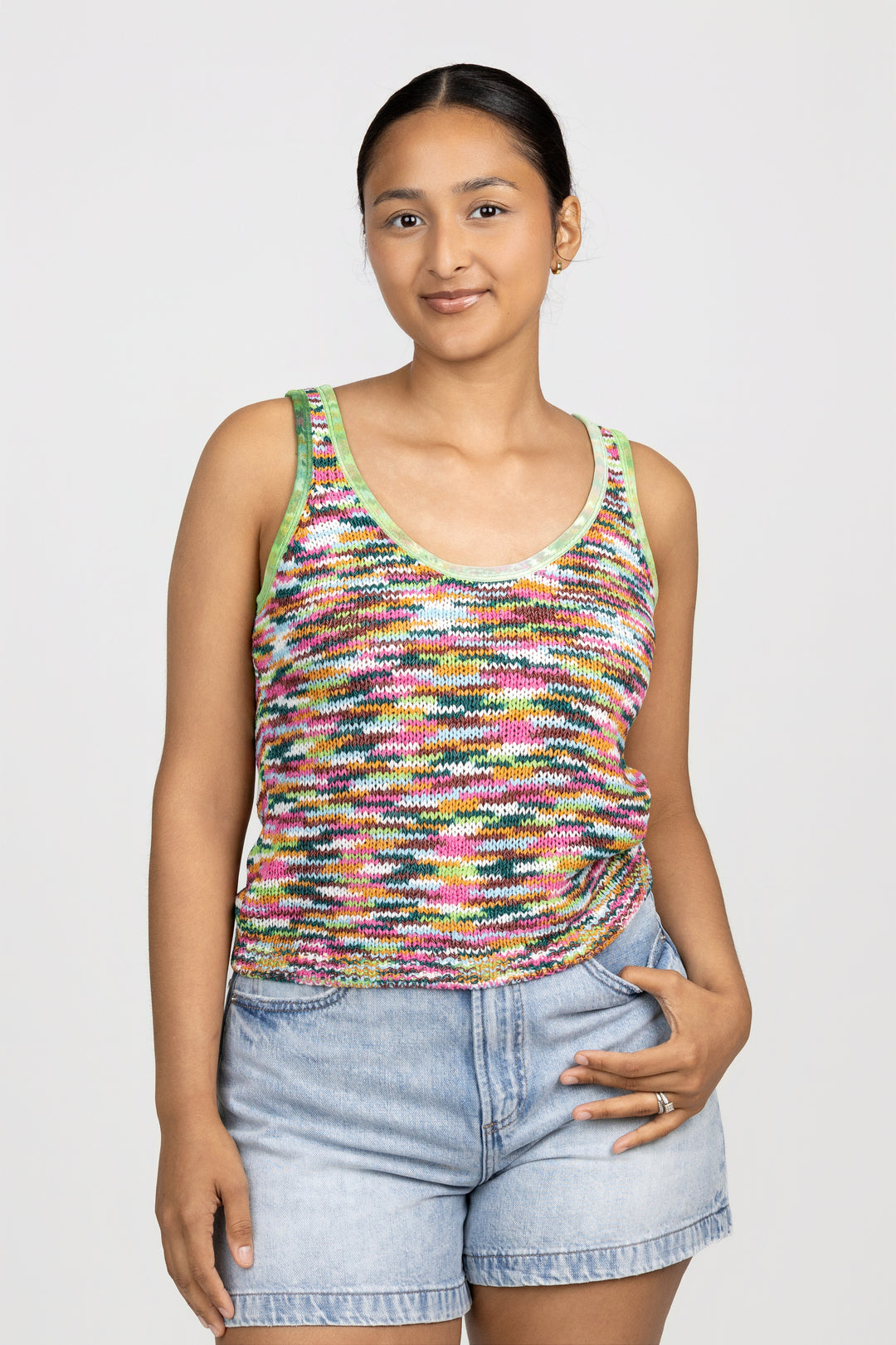 Psychedelic Rhiannon Knit Tank