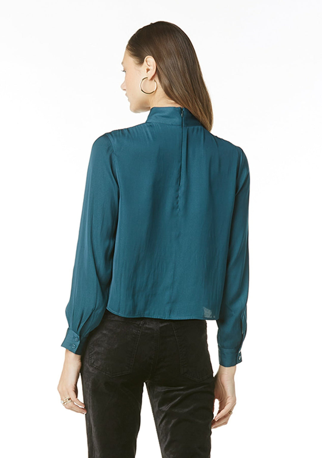 Reflecting Pond Green Kayla Blouse