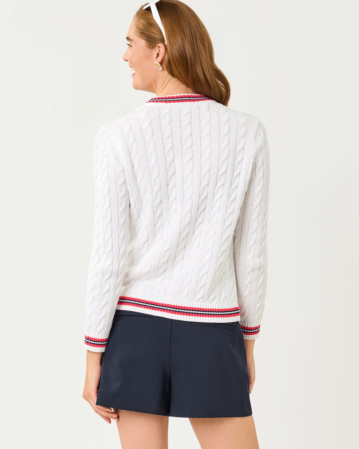 Resort White Paradise Punch Brockton Cardigan