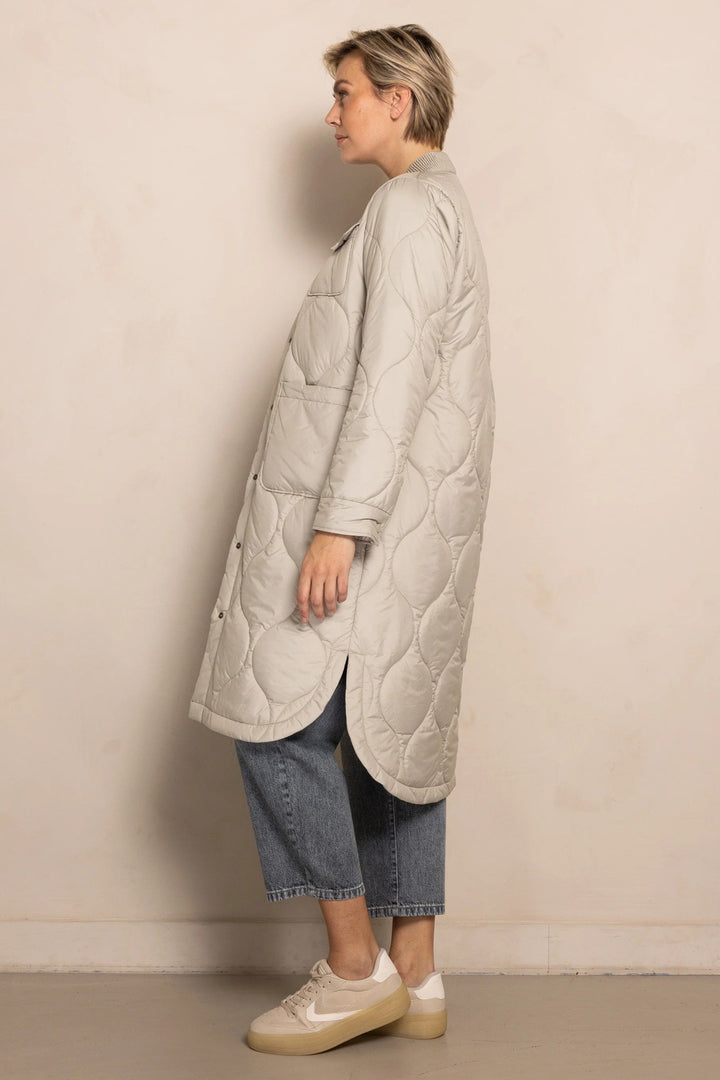 Sage Green Tara Quilted Coat