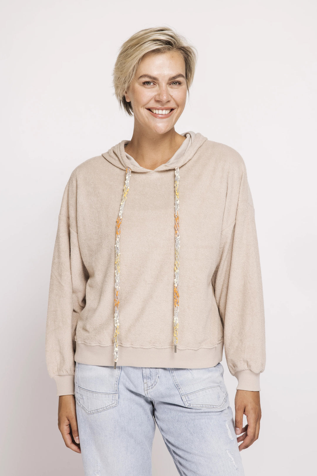 Sand Terry Xenia Sweatshirt
