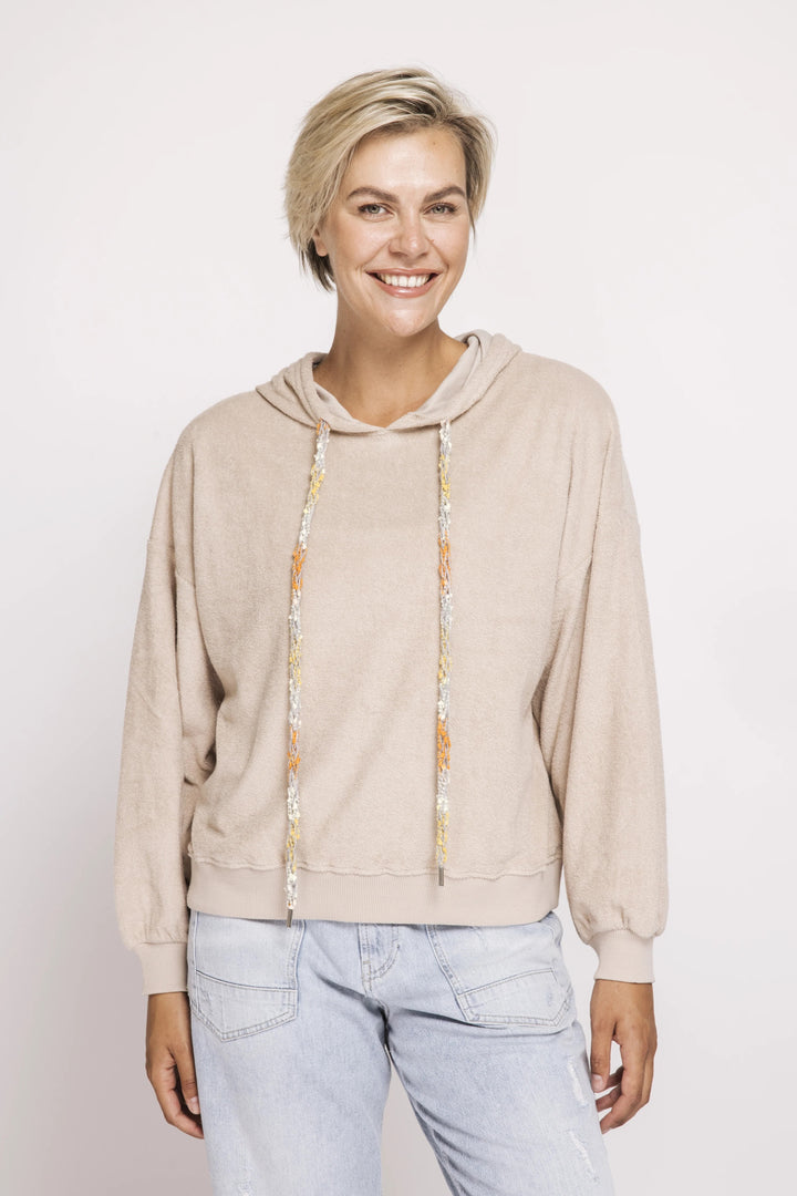 Sand Terry Xenia Sweatshirt