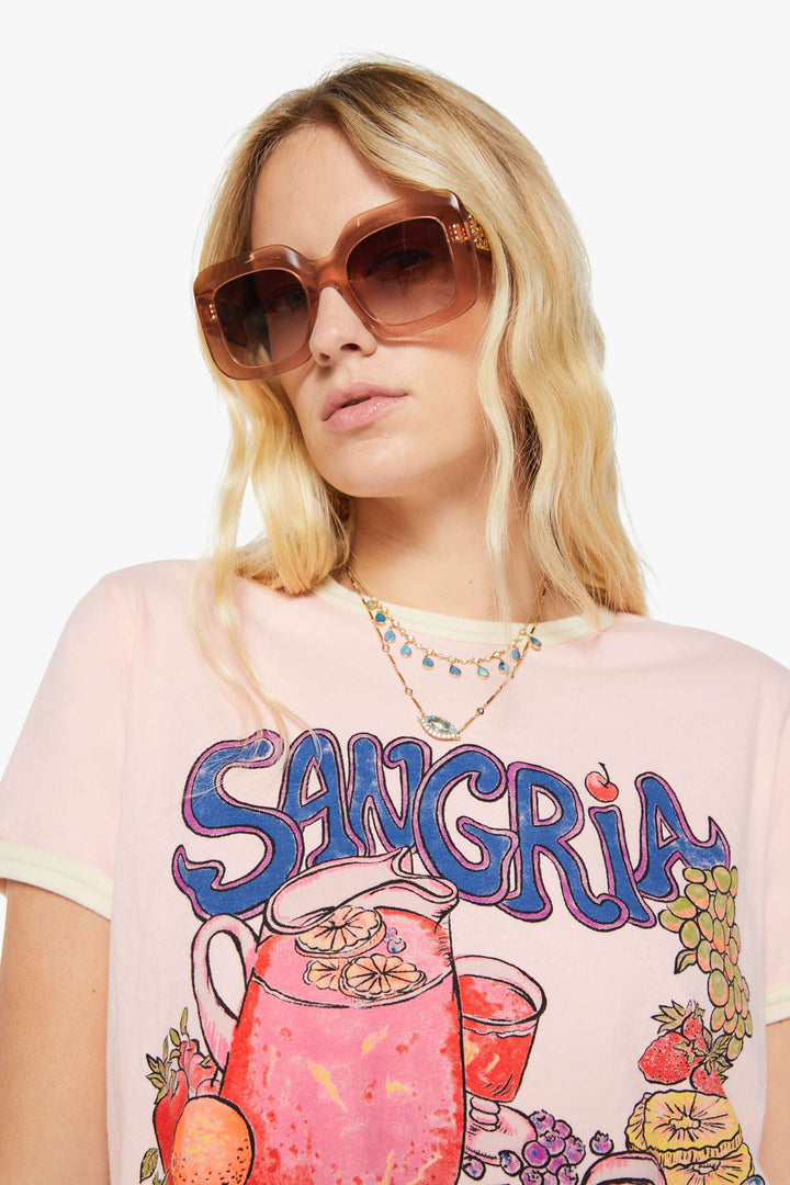 Sangria The Lil Goodie Ringer Tee