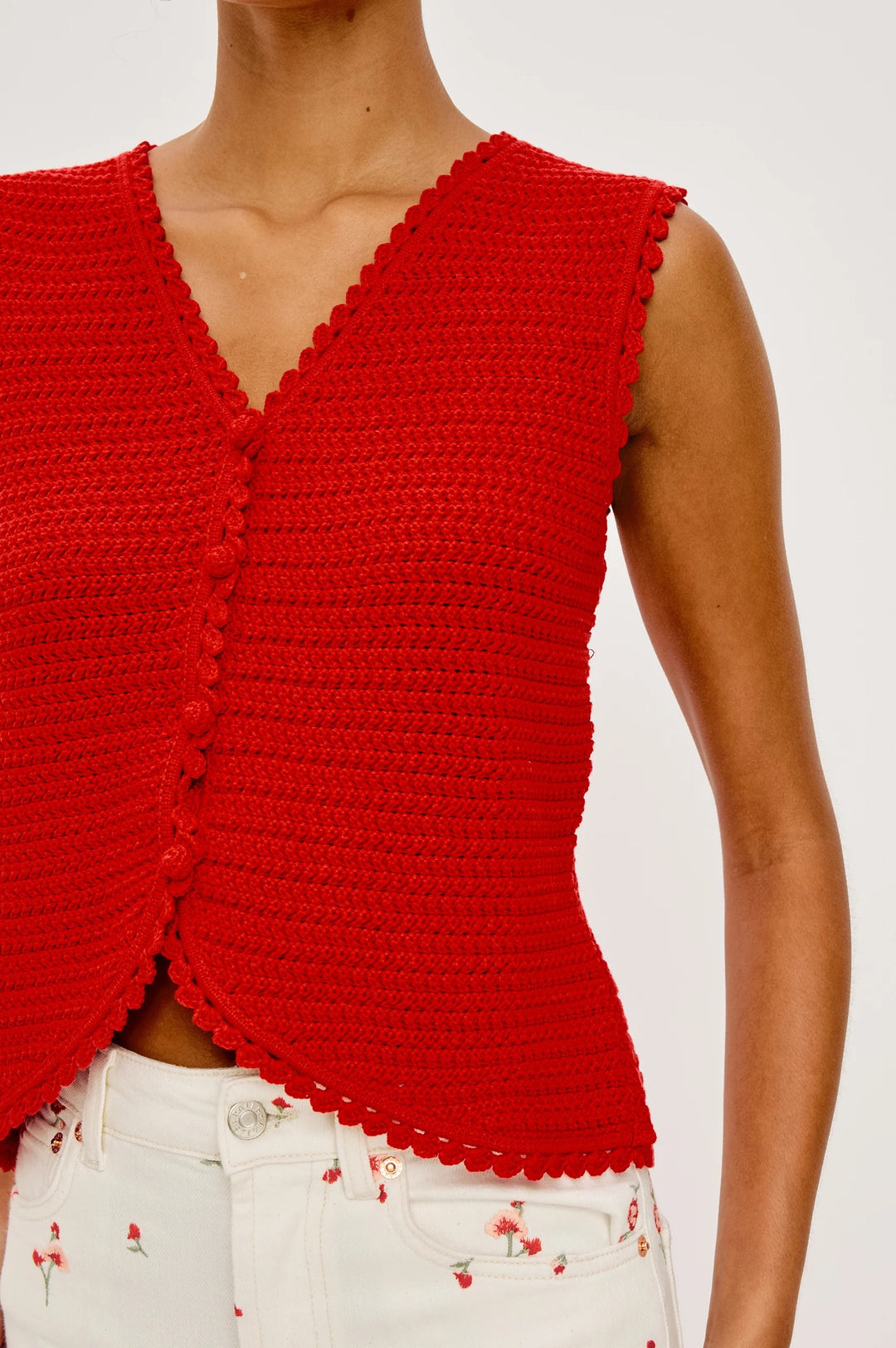 Scarlet Calypso Top