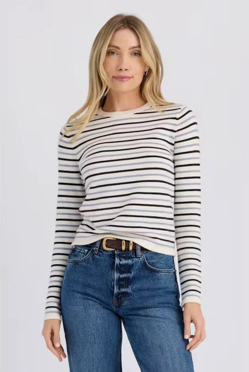 Cream Combo Beau Pullover